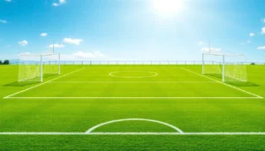 regulation soccer field